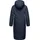 Ragwear Damen Winterjacke langer Regenmantel Steppmantel wasserdicht warm gefüttert mit Kapuze Suminka Navy Gr. 4XL - 4XL