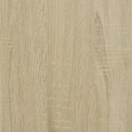 vidaXL Heizkörperverkleidung Sonoma-Eiche 149x20x82 cm Holzwerkstoff - Braun