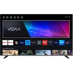 JVC Fernseher 55 Zoll Smart TV VIDAA LT-55VD3555 4K Fernseher UHD, HDR Dolby Vision und Triple-Tuner