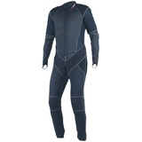 Dainese-D-CORE AERO Lederkombi, Schwarz/Schwarz/Schwarz, Größe XS