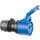 ABL Kupplung IP44, 3-polig, 16 A, 230 V - blau/grau