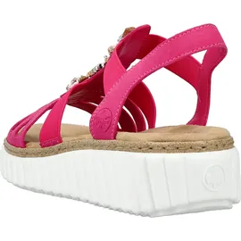 Rieker Riemchensandalen Damen Pink 38