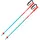 Leki Rider Skistöcke Petrol-Bright red-White, 105CM