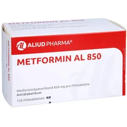 Metformin AL 850 Filmtabletten 120 St