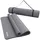 Gorilla Sports Yogamatte - 190x100x1,5 cm, mit Tragegurt, Gymnastikmatte, Fitnessmatte