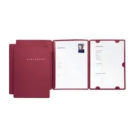 Pagna Bewerbungsmappe Select rot
