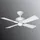Hunter Fans Bayport 107 cm Deckenventilator Weiß/Eiche Hell