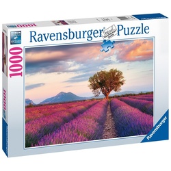 Ravensburger Puzzle 1000 Teile Puzzle Disney Lavendelfeld in der goldenen Stunde 16724, 1000 Puzzleteile