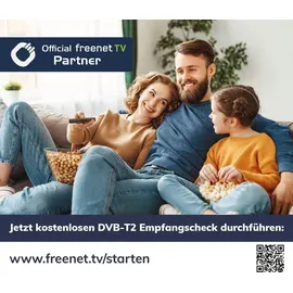 Oehlbach Scope Vision 5G DVB-T2 Aktive DVB-T/T2 Flachantenne Innenbereich Weiß