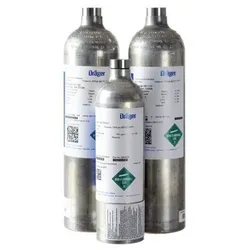 Prüfgas, 60 Liter, Schwefeldioxid (SO2), 10 ppm