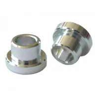 XLC Buchsen für Federdämpfer Ø8mm/12mm, für 35mm silber (1