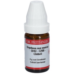 DR. Peithner KG Nux vomica DHU C200 Globuli 8 g 8 g Globuli