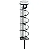 Regenmesser Aus Glas Für Den Außenbereich, Regenmesser Aus Glas Mit Metallpfahl, Regenmesser Für Den Außenbereich, Regenmessrohr, Glas-regenmesser Für Den Garten Mit Klarer Skala