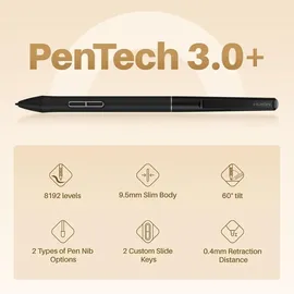 Huion Inspiroy Frego M L610 Grafiktablett - Schwarz