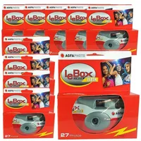 AgfaPhoto 10 x Einwegkamera Agfa Le Box Einwegkamera