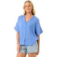 Rip Curl Premium Surf Hemd blue Gr. S