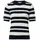 More & More Shirt Blau/Weiß 46