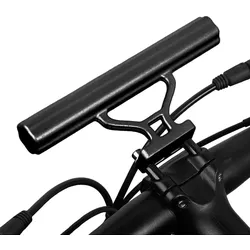 Fahrradlenkerverlängerung, Aluminiumlegierung, Fahrradlenker-Verlängerungshalterung schwarz