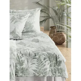 IRISETTE Easy 8649 Floral Grün 155 x 220 cm + 80 x 80 cm