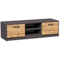 Home collective TV-Schrank 120cm breit Lowboard mit matter Oberfläche