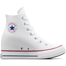 Converse Chuck Taylor All Star Wedge Platform Weiß - Weiß, Rot, Blau