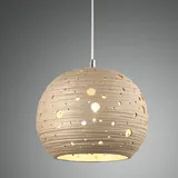 fabas luce gmbh Corvara 1-flg. E27 40W 30 cm Metall/Keramik Khaki