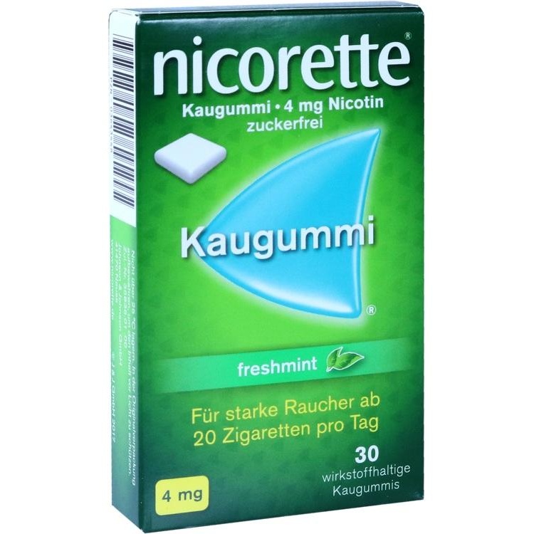 nicorette 4 mg freshmint kaugummi