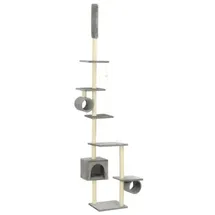 vidaXL Katzenbaum 260 cm grau