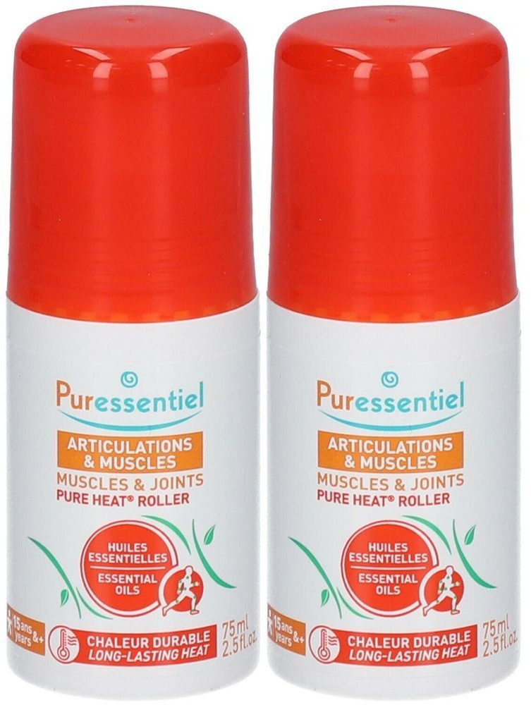 Puressentiel Pure Heat® Roller Articulations & Muscles 2x75 ml Rouleau