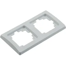 ChiliTec Abdeckrahmen Delphi 2-fach Weiß
