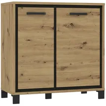 Forte Kommode Farida Holzoptik Artisan-Eiche