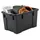 Iris Ohyama Aufbewahrungsbox 21 L Kunststoff schwarz 3er Set