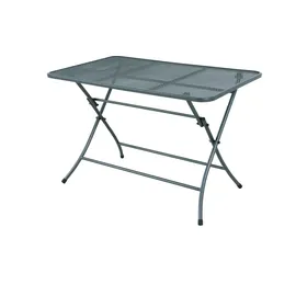 MWH Das Original Cafe Latte Klapptisch 110 x 70 x 72 cm eisengrau