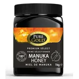 Pure Gold Manuka Honig 100+ MGO zertifiziert, Premium Neuseeland Manuka Honey 1kg