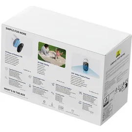 Baseus N1 Plus Außenkamera Weiß