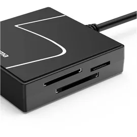 Hama USB-Kartenleser Schwarz