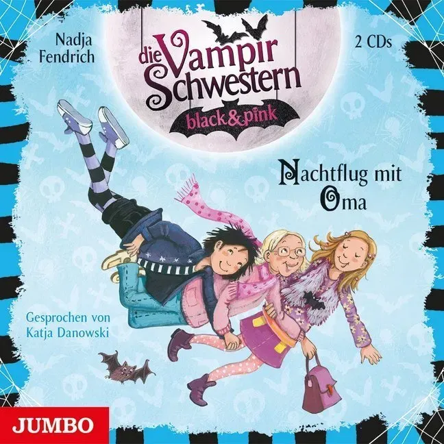 Die Vampirschwestern Black & Pink - 5 - Nachtflug Mit Oma - Nadja Fendrich (Hörbuch)