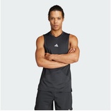 adidas Herren Fitnesstank Designed for Training Workout HEAT.RDY schwarz | XL