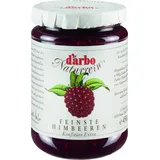 Darbo Naturrein Himbeeren Konfitüre 6 x 450 g Gläser, ideal zum Frühstück aufs Brötchen als auch zum Veredeln von Desserts und Süßspeisen