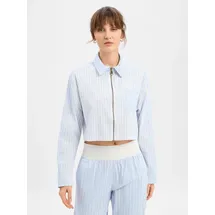 adidas Poplin Shirt Damen CRYSTAL SKY / AMBIENT SKY GIRLS L