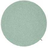 myfelt - Fine Filzkugelteppich, Ø 90 cm, türkis