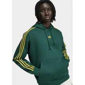adidas Hoodie Tipped Stripes Collegiate Grün L