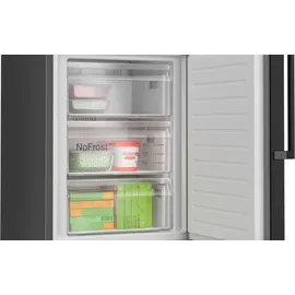 Bosch Serie 4 KGN39VXAU Kühl-Gefrierkombination (363 l, 2030 mm hoch, Dark Inox)