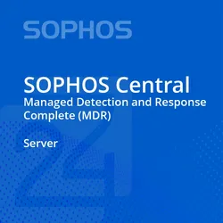 SOPHOS Central Managed Detection and Response (MDR) Complete Server