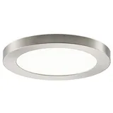 PRIOS Aureka 1-flammig rund Aluminium