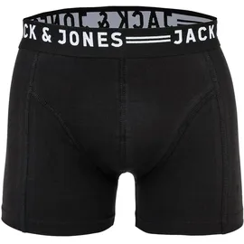JACK & JONES Trunks schwarz/weiß L 3er Pack