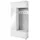 P & B Tejo Garderobe 115x232x37,5 cm Weiß
