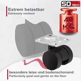 SOTech Möbelrolle AACHEN 40 kg