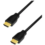 Logilink Premium Highspeed - HDMI-Kabel mit Ethernet - HDMI männlich zu HDMI män