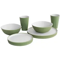 Outwell Gala 2 Pax Besteckset - Shadow Green -